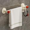 Fumide Single Row Towel Holder with Hooks