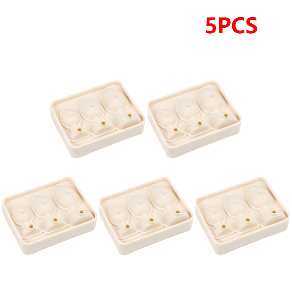 1-5PCS Silicone Prank Ice Cube Mold Tray Reusable Fun Shape Ice Cube Molds Novelty Ice Cube Trays for DIY Cake Chocolate Candy