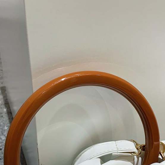 WTEMPO Einfache einfarbige Holzgriff Falten Wolke Kleine Handtaschen Mini Einzelne Schulter Umhängetaschen Handtaschen