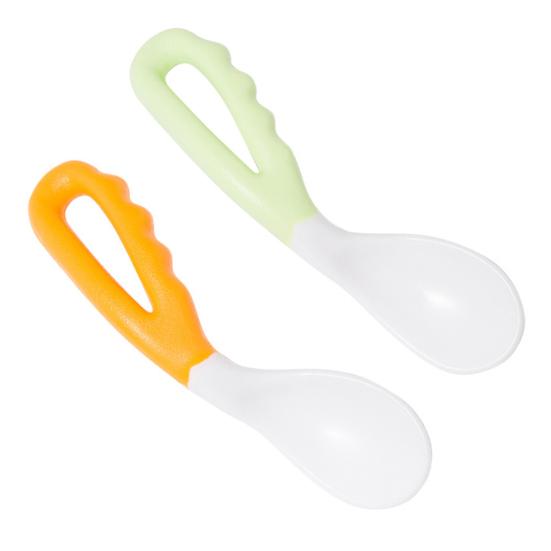 Bendable Spoons for Infants Baby Training Spoons Easy-Grip Handle Reusable Dining Utensil for Self