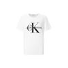 Mehrlagiges T-Shirt mit Buchstabenstickerei, Rundhalsausschnitt, Kurzen Ärmeln, Damen Oberteile, Weiß J216394-YAF