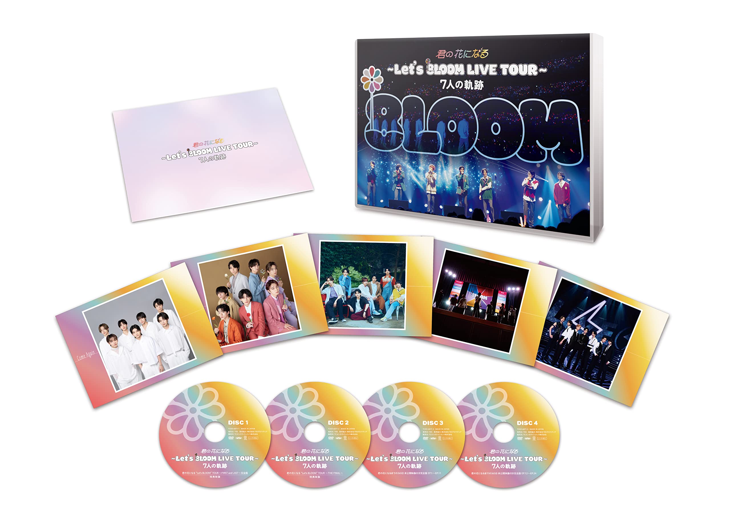 

Become Your Flower ~Let s 8LOOM LIVE TOUR~7 People s Trajectory [Blu-ray]