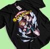 Detective Conan T-Shirt Akai Shirt Case Closed Vermouth Tee Gin Ran Black Tshirt