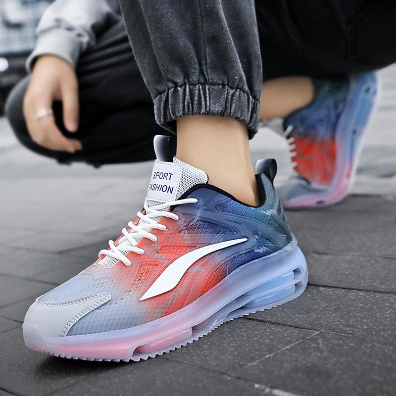 Autumn and winter foreign trade coconut men's shoes casual sports running shoes thick sole heightening air cushion dad couple shoes trendy shoes