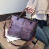 Women's Handbag Elegant Single Shoulder Bag Vintage Solid Color Messenger Bag Simple Versatile Soft Bag