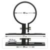 Engine Oil Separator Catch Reservoir Tank Can Filter Out Impurities Engine Oil and Gas Separator with Bracket Car Accessories