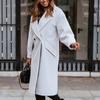Women's  And Winter Casual Thickening Warm Long-sleeved Mid-length Coat