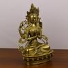 Koppar Nepalesisk Buddha-staty Fyraarmad Guanyin Buddha-staty Heminredning