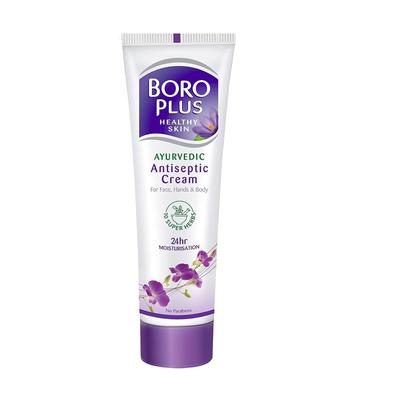 Boroplus Emami Cremă Antiseptică 80 ml Cremă Hidratantă Non-Grasă Pentru Piele Uscată, Picioare Crăpate, Mâini și Protecție de Iarnă