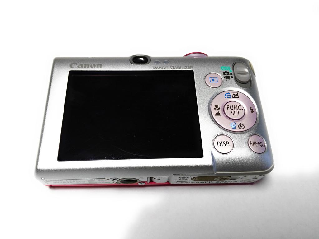 Canon IXY DIGITAL 110 IS Digital Camera, Red, IXYD110IS(RE)