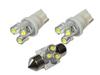 Sai LED Workshop Toyota C-HR Compatible Room Lamp Set, Nichia LED T10 2 Pieces,