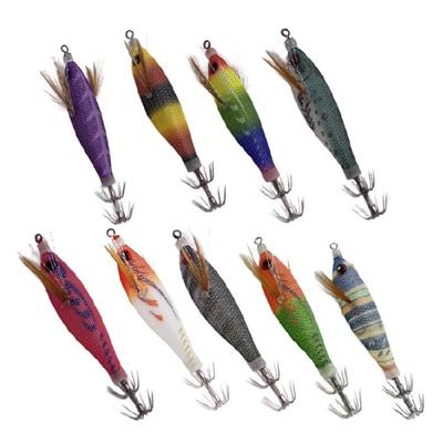 Artificial Shrimp Baits Shrimp Fishing Lures Glow Squid Jigs Fishing Kits