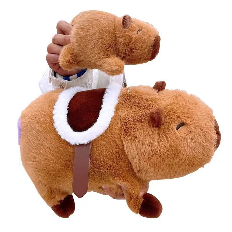 Capybara Toy Plush Room Decoration Ornaments Children Christmas Gift Holiday