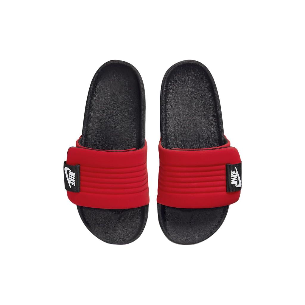 Nike Offcourt Adjust Slide University Red Black Men Sneakers White DQ9624-600