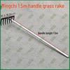 Mingji Steel Handle Garden Rake