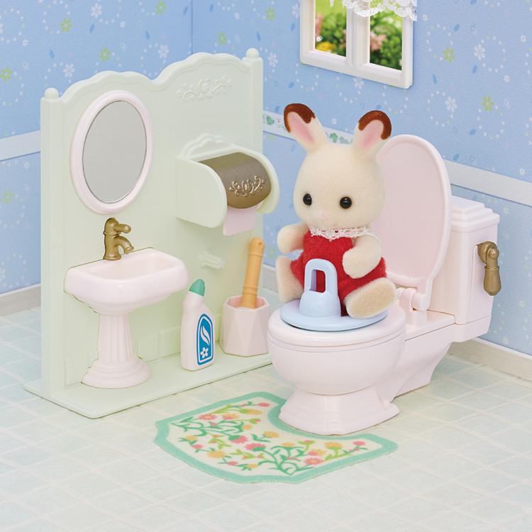[Sylvanian]5740-Set Toaletă Olă Bebe