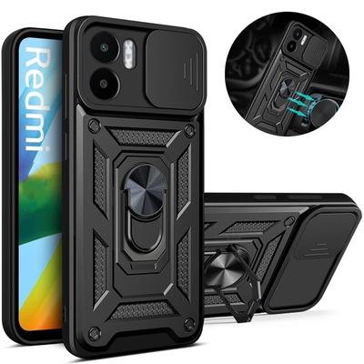Per Xiaomi Redmi 10 5G Custodia Armor Antiurto Copertura Posteriore con Anello Portacellulare a Magnete con Protezione Scivolante per Fotocamera per Redmi 10 Redmi10