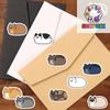 500PCS Kawaii Cartoon Cat Roll Stickers Skateboard Laptop Luggage Skateboard Phone Gift Waterproof Phone Cute Sticker