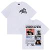 Rapper KIDS KEO Bando Boyz Tour 2025 Merch T Shirts Unisexs Street Retro Hip Hop Gothic Short Sleeve Cotton Tshirt Y2k Streetwear