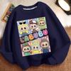 Niedliche Kinder-Sweatshirts, Langarm-Freizeit-Sweatshirts für Jungen und Mädchen für Frühling und Herbst