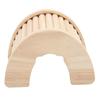 Wooden Hamster Arch Bridge Multifunction Wooden Bridge Toy for Rat Guinea Pig Chinchilla Ferret Golden Bear
