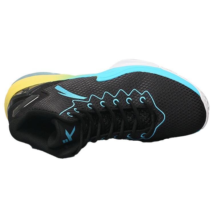 Anta KT3 Mid top Basketball Shoes Men's Black Gold 11741105-12