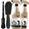 2X K2 Roton +Brush +Small Brush Bleeding For Washing Aluminum Steel Rims