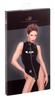 Noir - Sexy Shiny Black Bodysuit with Silver Zipper M
