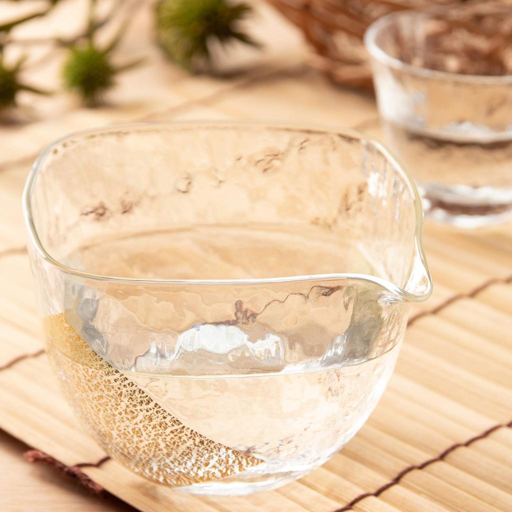 Toyo Sasaki Glass Edo Glass Yachiyo Kiln Katakuchi 265ml Japanese-Made Katakuchi Bowl Pitcher Decanter Gift 63705