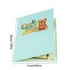 GetWellSoon PopUp Card with Envelope 3D Holiday Greeting Card Present
