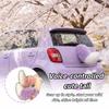 Control de la Distanță Autoadeziv Coadă Mișcătoare Peluș Pufoșenie Coadă Mișcătoare Decor Exterior Mașină