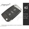 Jingyuqin 433MHz 5C/MQB49 Remote Car Key for VW T-Cross POLO 2019+ SKODA GOLF SEAT 2G6959752 /2G6959752D Keyless Fob Aftermarket