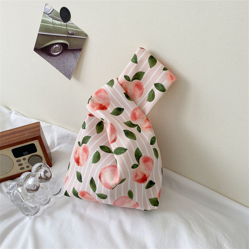 Simple Wrist Bag, New Retro Plaid Key Storage Bag, Small Bag with Baby To Work