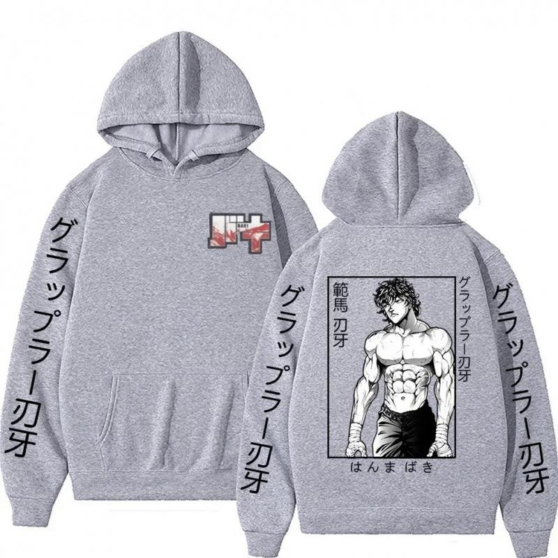 Anime Baki Hanma The Grappler Yujiro Mikina