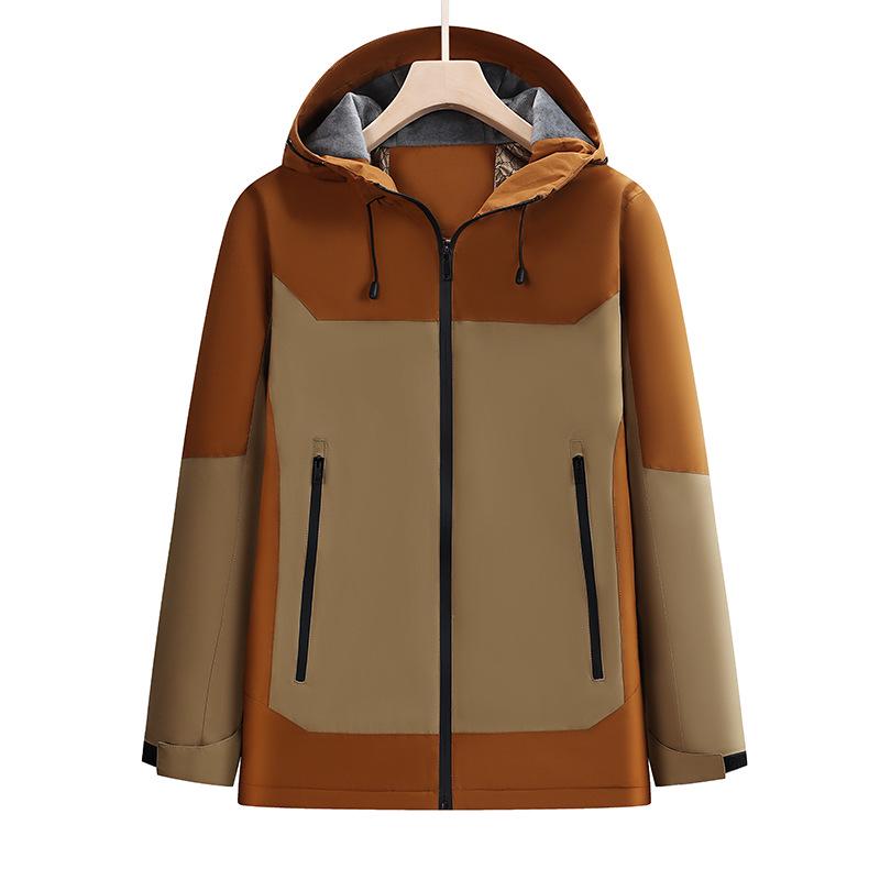 Graphene Waterproof Fleece-Lined Windbreaker for Mountaineering - Custom Logo Available