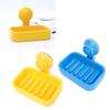 Suction Soap Dish Load Capacity 3KG Self Draining No Drilling Detachable Suction Wall Mounted Soap H