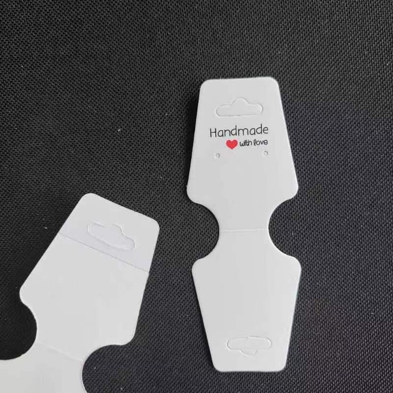 

Self-Adhesive Hair Accessories Card: Necklace, Hair Tie, Hair Ring Packaging