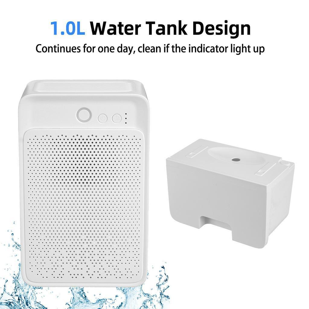 1000ml Mini Home Air Dehumidifier Dryer Desiccant Moisture Absorber Car Air Dryer Electric Home Purifier Damp Moisture Absorber