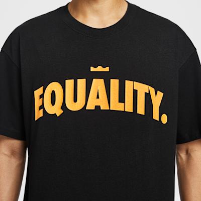 Nike T Shirts Men's Black Crew Neck Moderate