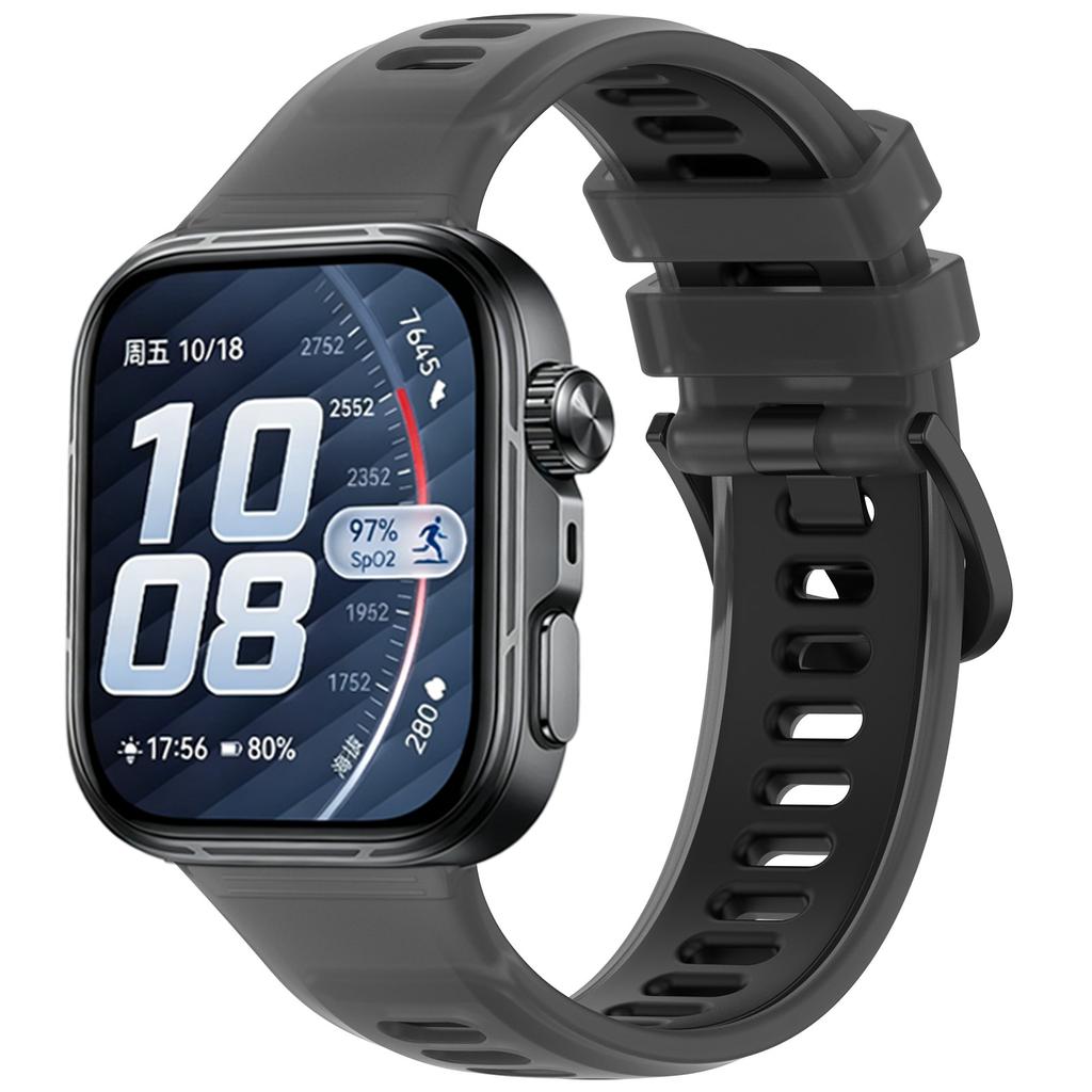 Correa de Silicona para Huawei Watch Fit 5 4 3 Deportiva Translúcida Gelatina Pulsera Ajustable para Huawei Watch Fit 5 Pro Fit 4 Pro