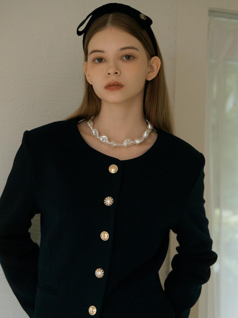Anoetic Anc Classic Big Pearl Necklace