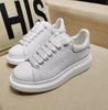Couple small white shoes men's and women's shoes McQueen casual height increase sports board shoes breathable versatile large size sports casual shoes