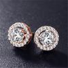 One Imitation Moissanite Earrings and Ear Accessories for Women, Super Sparkling and Fashionable Ear Loops and Ear Buckles