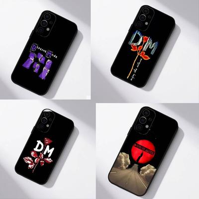 Banda D-Depeche ModeCustodia per Telefono Antiurto Per Samsung S25,S24,S21,S22,S23,S30,Ultra,S20,Plus,Fe,Lite,5G Copertura Nera