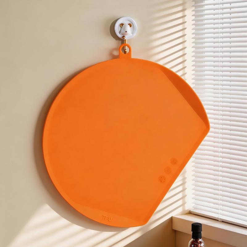 BPA Free Plastic Cutting Board Hangable Non Slip Food Grade for Home Restaurant Commercial Cooking Use A2