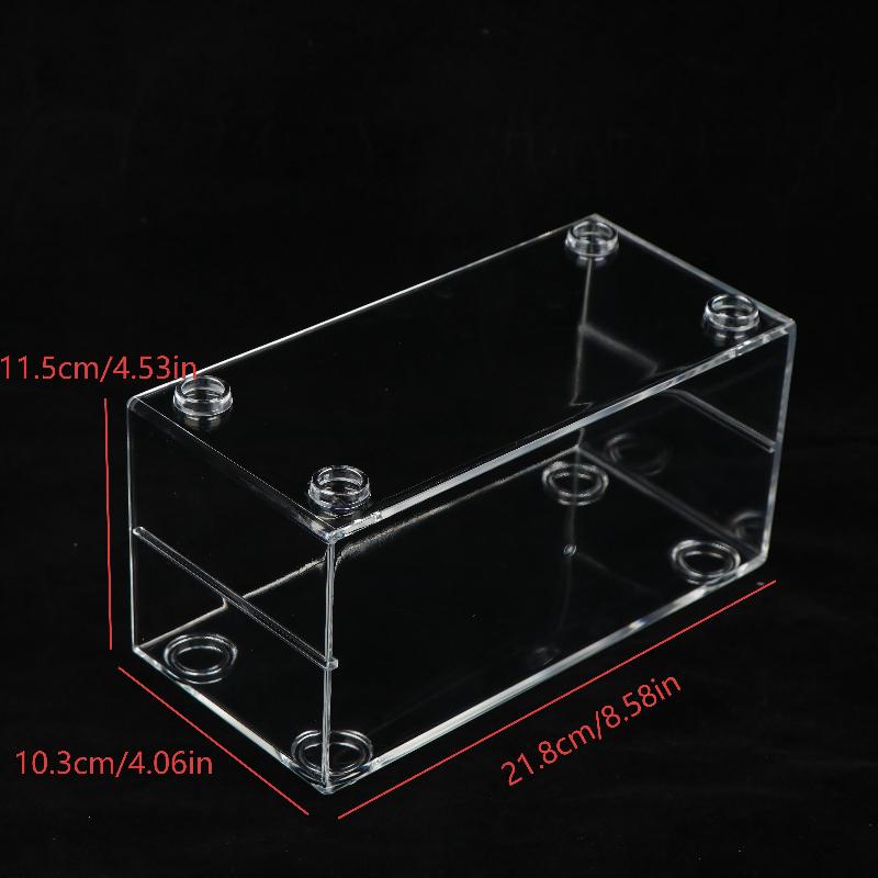 1:24 Scale Car Model Display Box Transparent Acrylic Dustproof Case Hard Cover Stackable Toy Car Storage Case Display Boxes