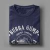 Bubba Gump Shrimp Co Forrest Gump Movie T Shirts for Men Cotton Vintage T-Shirts Crew Neck  Tees Short Sleeve Tops 6XL