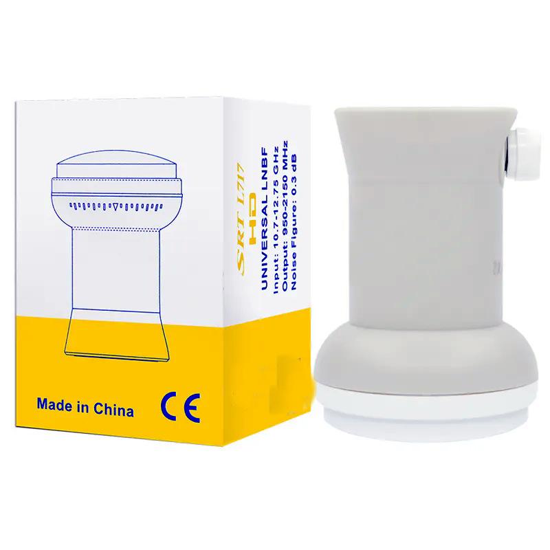 Full HD Satellitenfernseh-Receiver Universell Single LNB L9.75/10.6 Ku LNB 1 Ausgang LNBF Wasserdicht Satellitenschüssel LNB Digital Ku-Band