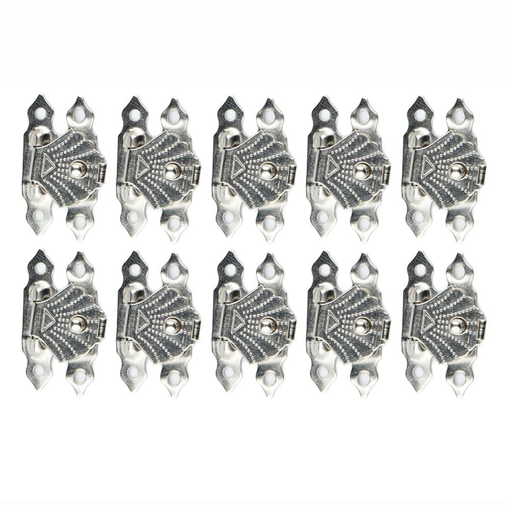 

10 шт. застежки-защелки для коробок, старинная бронзовая железная шкатулка для украшений, навесной замок, защелка, застежка, замок, деревянная шкатулка, пряжка, фурнитура, аксессуары