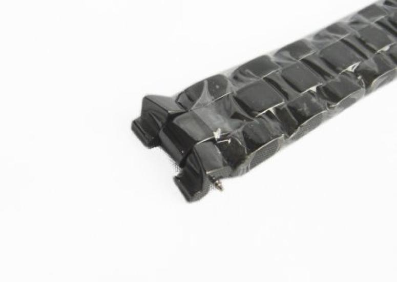 King Watch Parts Kompatibel mit Keramikarmband für J12 Aftermarket [Import Original] J12, Uhr, 19mm, Schwarz,